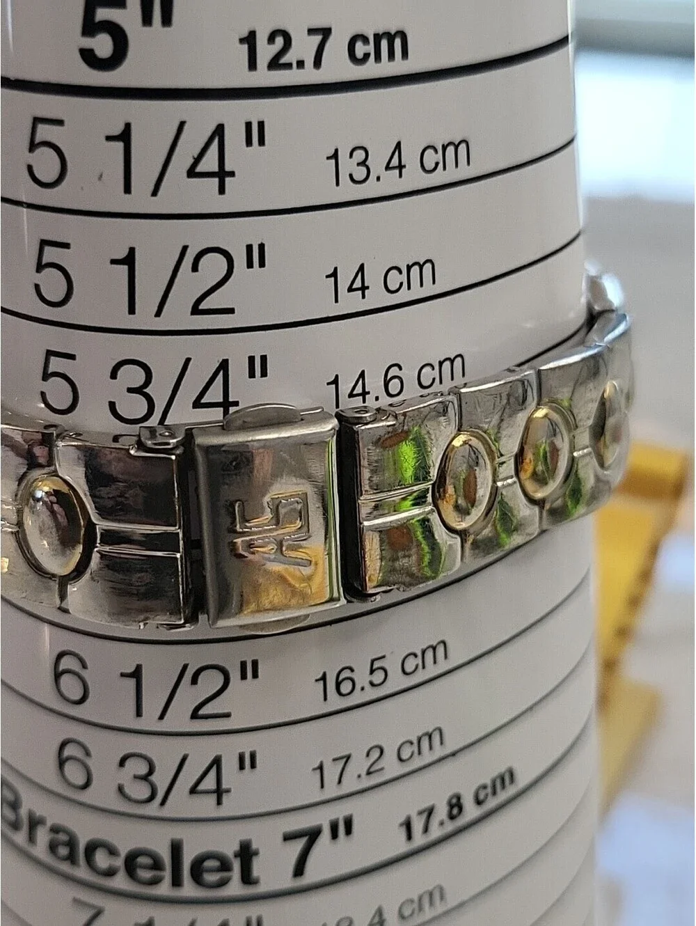 Vtg Chalisson Womans Watch New Battery 28mm 6.25
